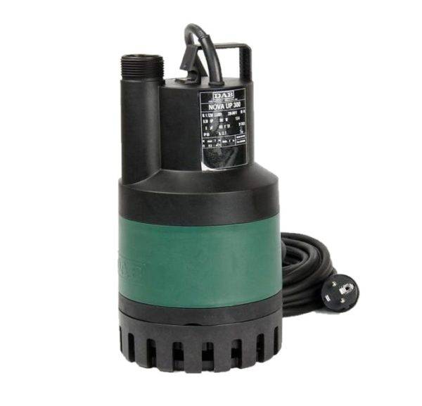 Elettropompa Sommergibile Dab Modello Nova Up 300 M-NA Per Drenaggio Acque Chiare Ad Uso Domestico