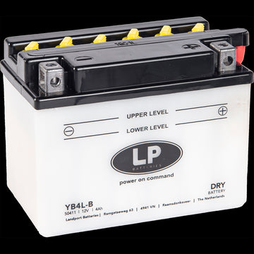 Batteria Per Moto Landport Modello YB4L-B Con Tecnologia Robusta al Piombo Acido