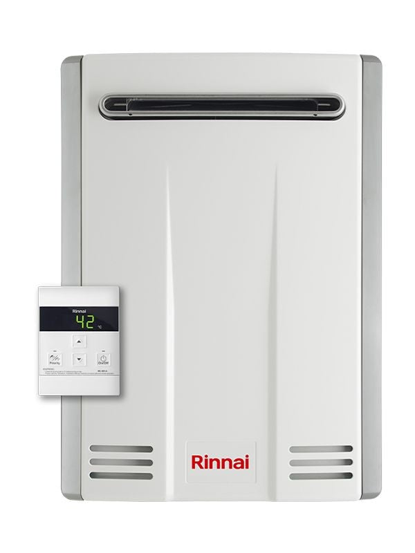 Scaldabagno a Gas Rinnai Infinity 20E Esterno GPL a Camera Aperta