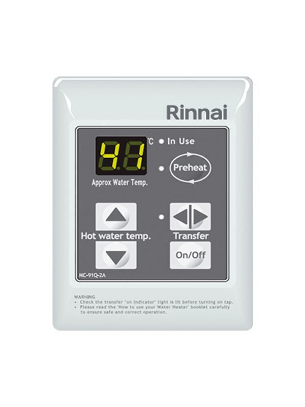 Scaldabagno A Gas Rinnai Infinity 28E Esterno Metano a Camera Aperta