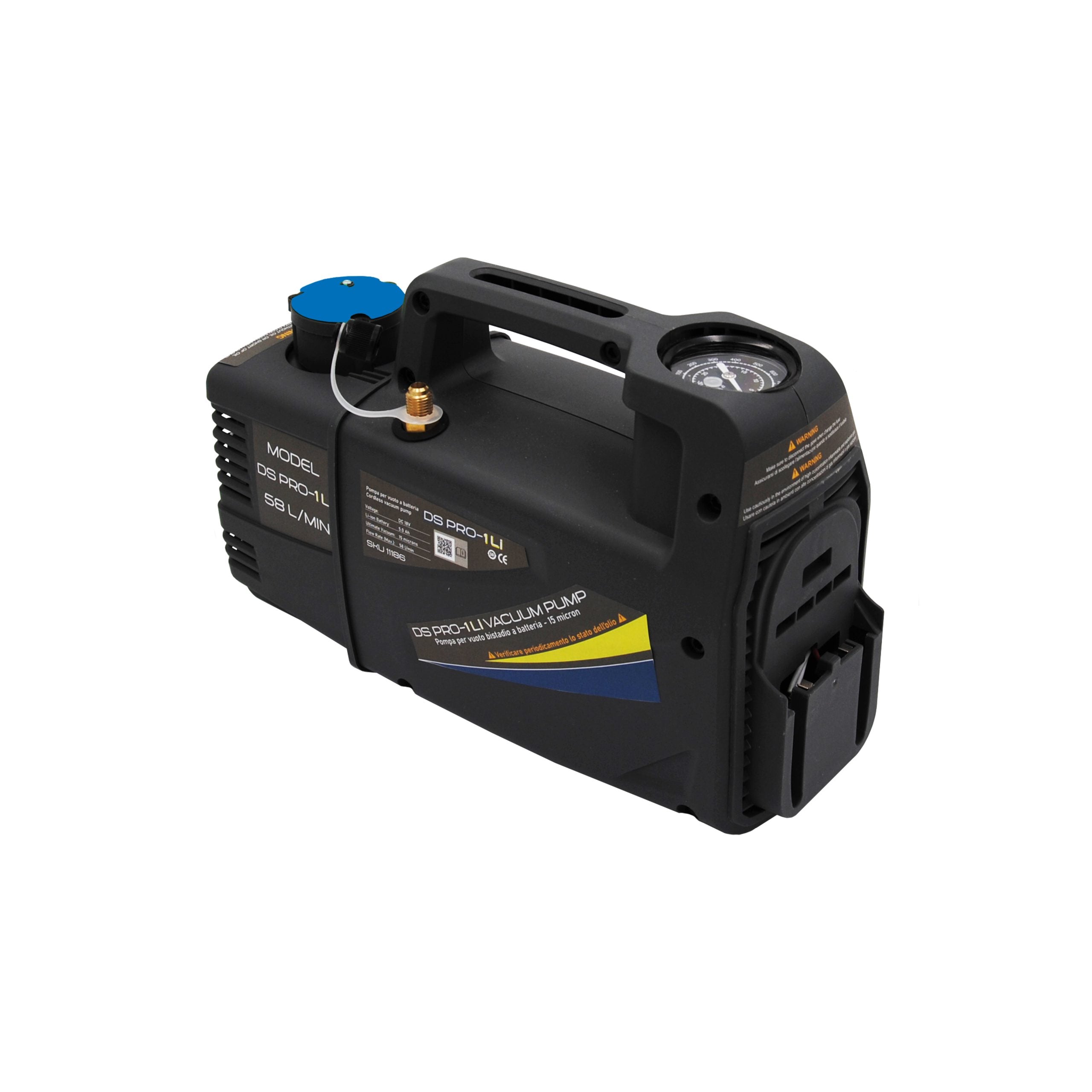 TECNOGAS Pompa Bistadio a Batteria Modello DS PRO-1 Li (No Batteria)