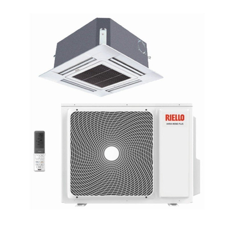 Condizionatore Climatizzatore Riello a Cassetta Inverter Aaria AMK 35 12000 BTU