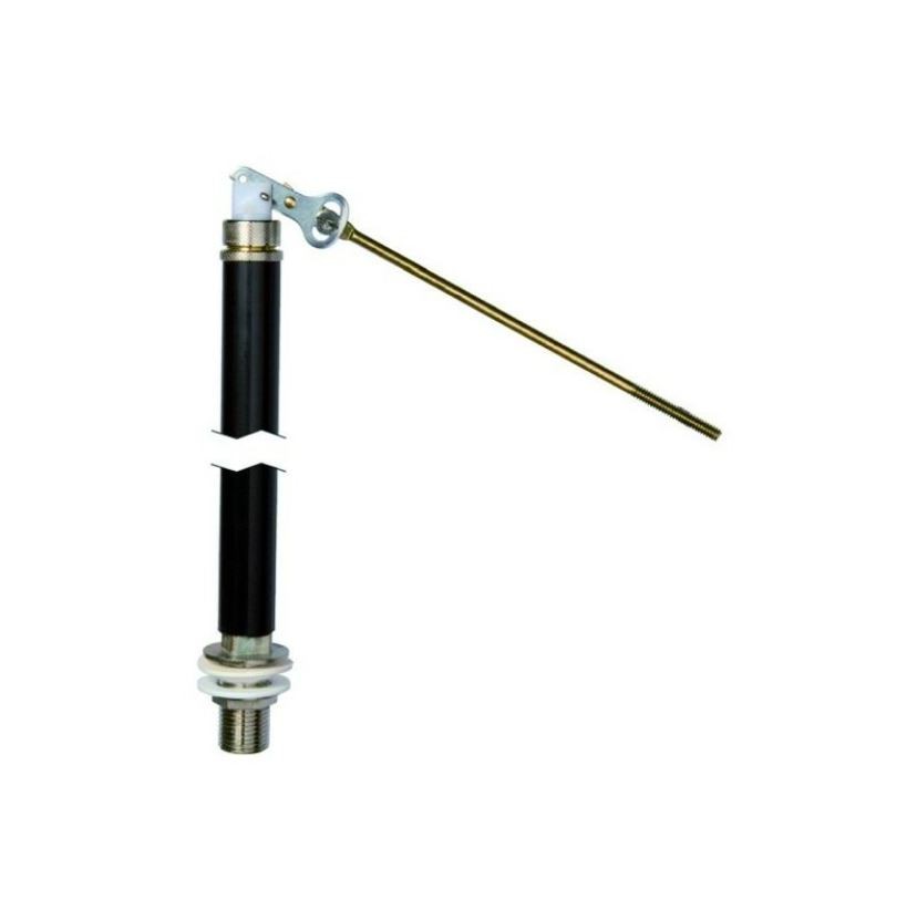 Galleggiante Silenzioso In Ottone Con Asta Regolabile e Sede Inox con Attacco Basso 3/8 - ø 60-90