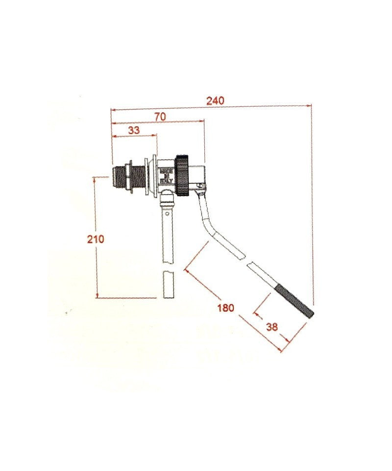 Galleggiante Silenzioso In Ottone Tipo C