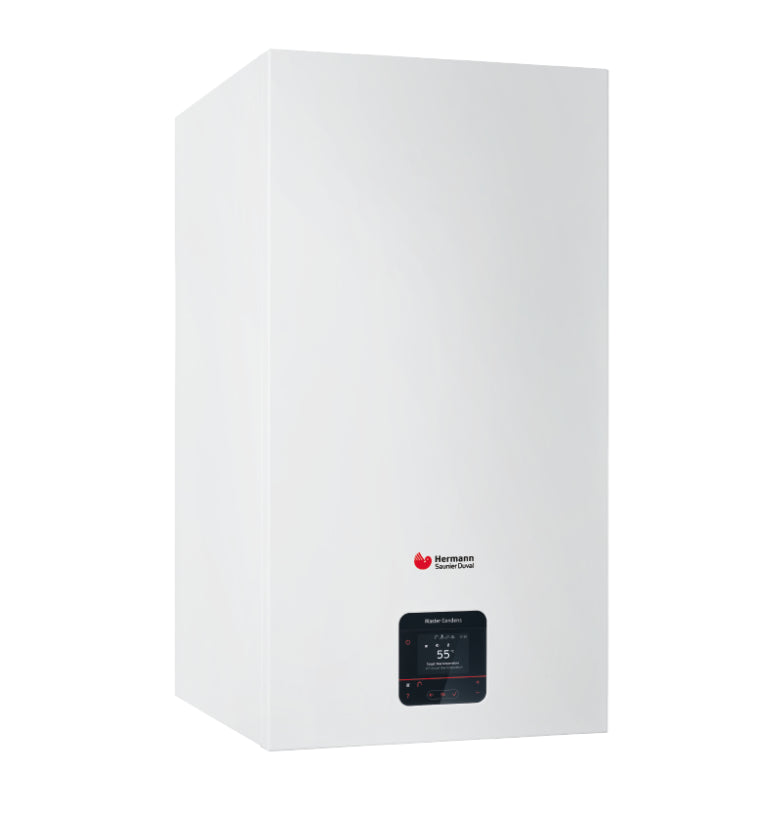 Caldaia Saunier Duval Master Condens 31 kW Con Bollitore Cod. 0010025215 - Completa di Kit per Scarico Fumi