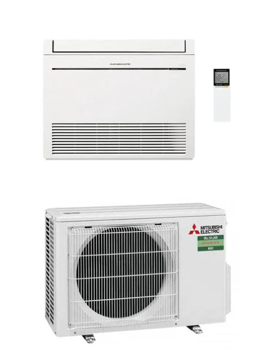 Condizionatore Climatizzatore Mitsubishi Electric Monosplit a Pavimento R32 MFZ-KT50VG 18000 BTU Wi-Fi Optional