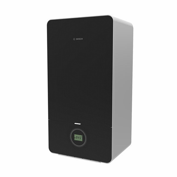 Caldaia a Condensazione Junkers Bosch Condens 7000i Nera GC7000iW 35 BC Metano/GPL Completa di Kit Scarico Fumi