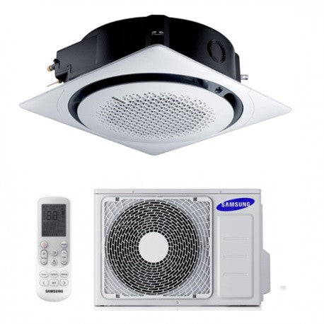Condizionatore Climatizzatore Samsung inverter cassetta 360° AC120RN4PKG 42000 BTU con comando wireless