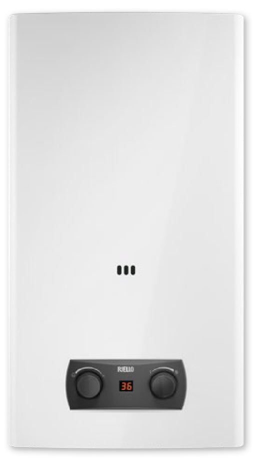 Scaldabagno a gas Riello Acquafun2 LN P 11 LT Metano Camera Aperta - Cod. 20213223