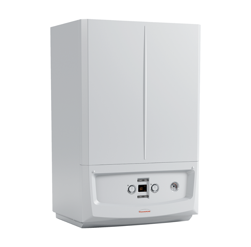 Caldaia Immergas Victrix Zeus 25 KW Con Boiler A Condensazione Completa Di Kit Per Scarico Fumi GPL - NEW ERP