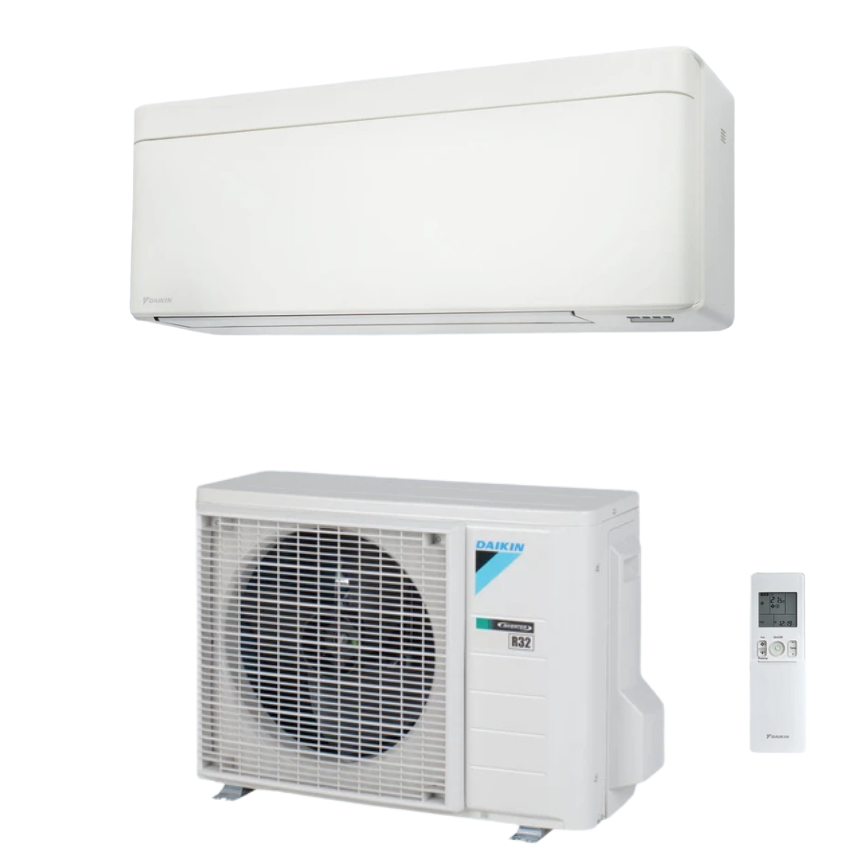 Condizionatore Climatizzatore Daikin Bluevolution Inverter Stylish White 12000 BTU Wi-Fi Integrato R-32 FTXA35AW(CW)