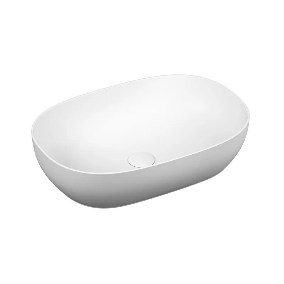 VITRA Lavabo Ovale da Appoggio Serie Outline Modello Catino Oval - 60cm Cod. 5995B - Vari Colori