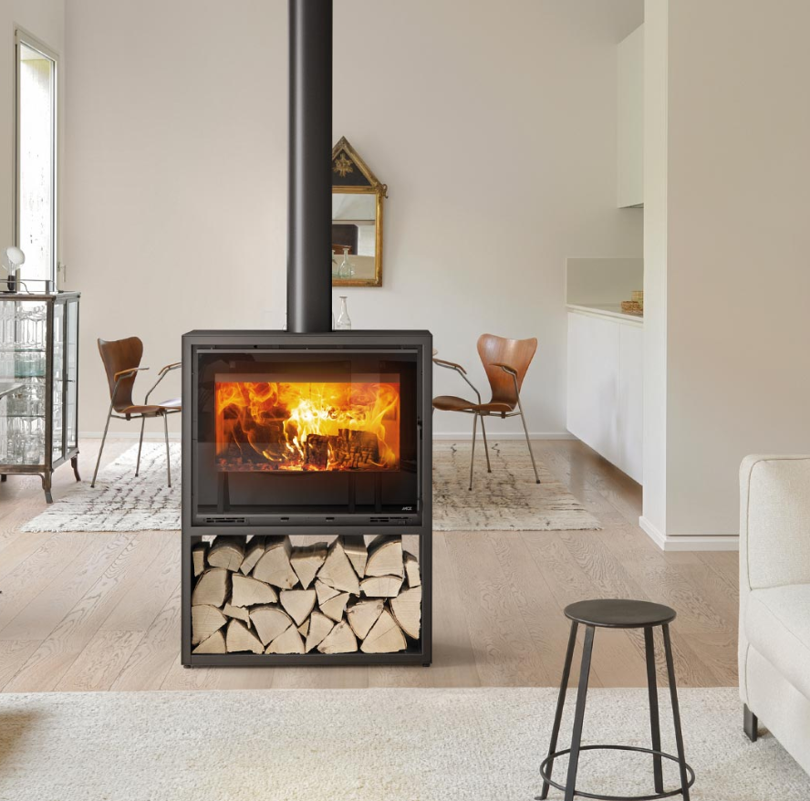 Stufa a Legna MCZ Steel Case 70 In Acciaio Da 8,8 Kw