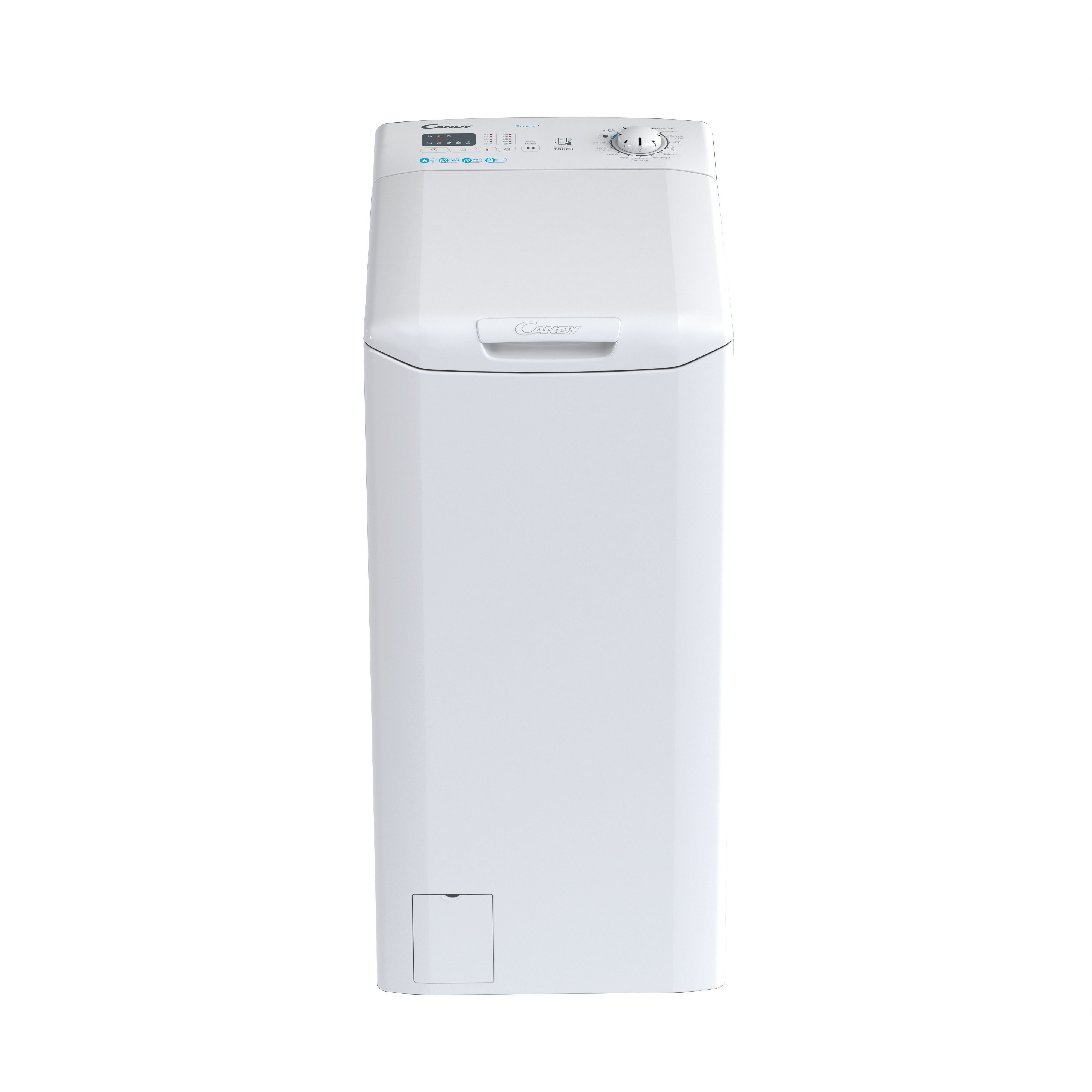 Lavatrice Libera Installazione Caricamento Dall'Alto Candy Smart CST 06LE/1-11 6 kg 1000 Giri/min Bianco