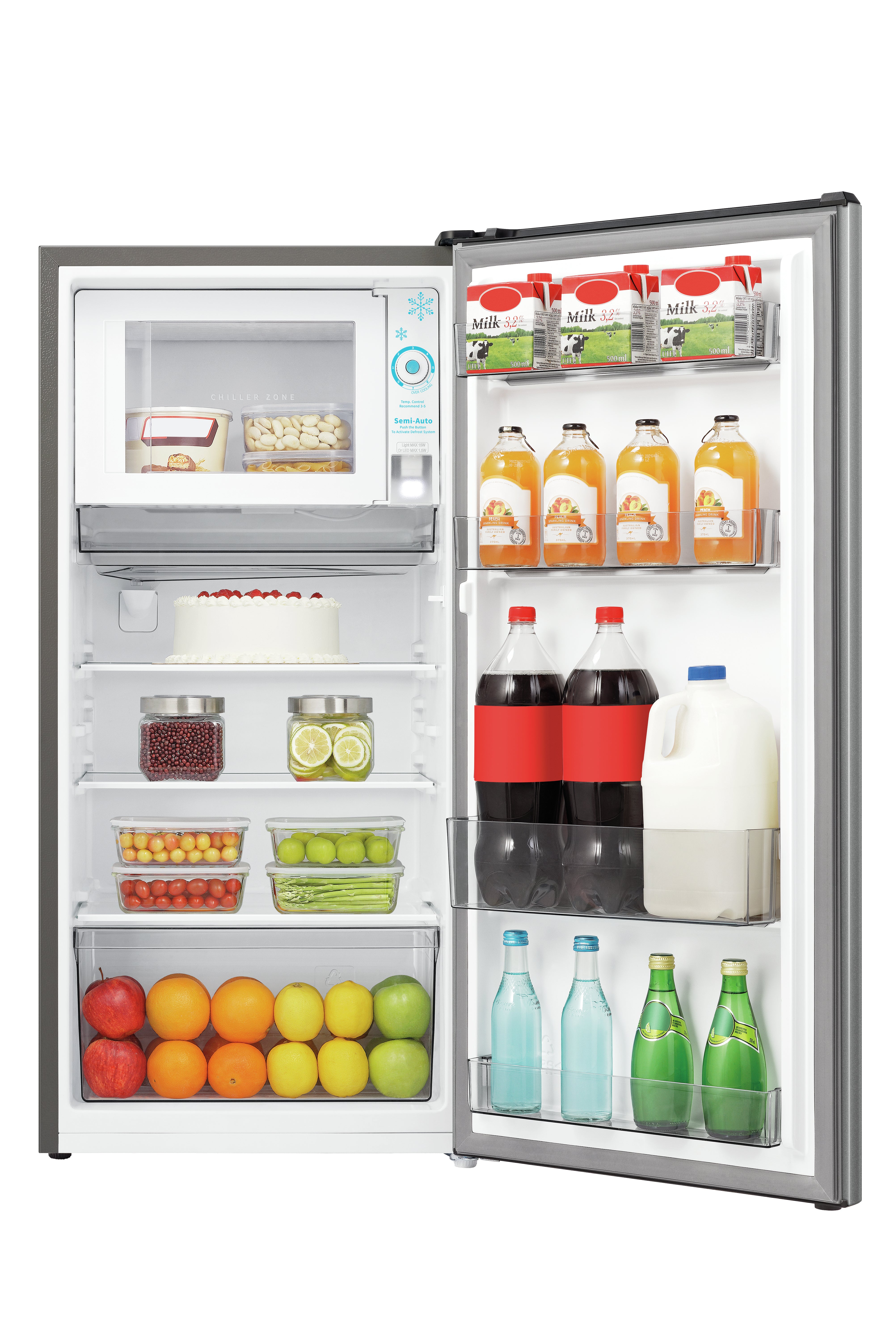 Frigorifero Monoporta Libera Installazione Hisense RR198D4ADE 151L Classe E Grigio
