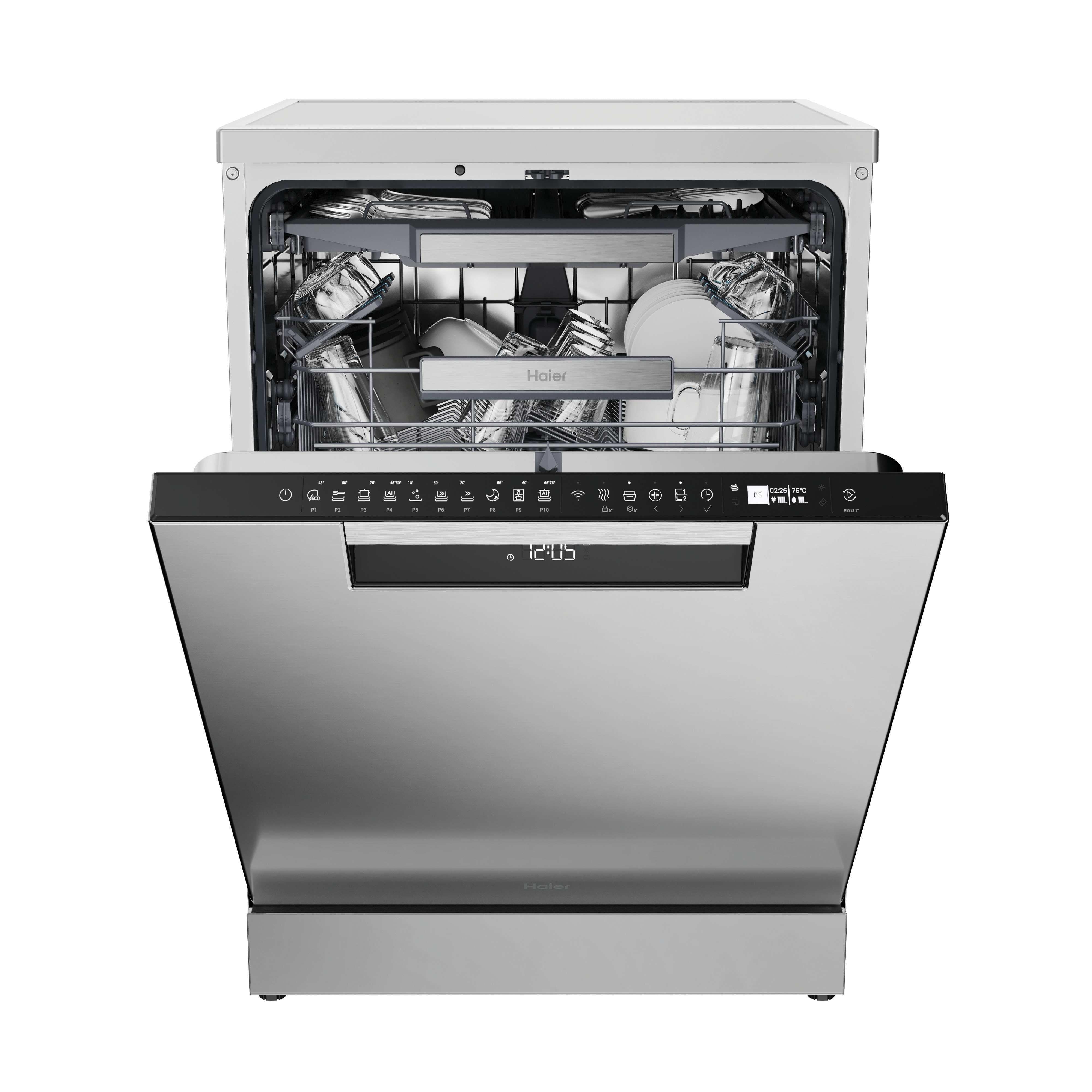 Lavastoviglie Libera installazione Haier XF 5C4M1X 15 coperti C