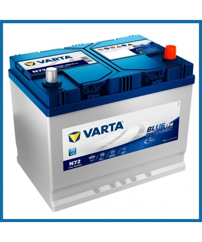 Batteria Auto Varta N80 Start&Stop Blue Dynamic EFB 580 500 080