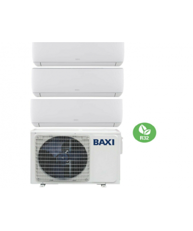Image of Condizionatore Climatizzatore Baxi Trial Split Inverter Astra R32 7000+9000+9000 BTU Con LSGT60-3M Wi-Fi Optional