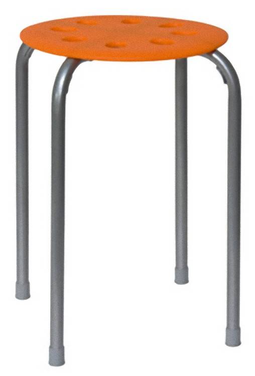 sgabello mod.dollino arancio