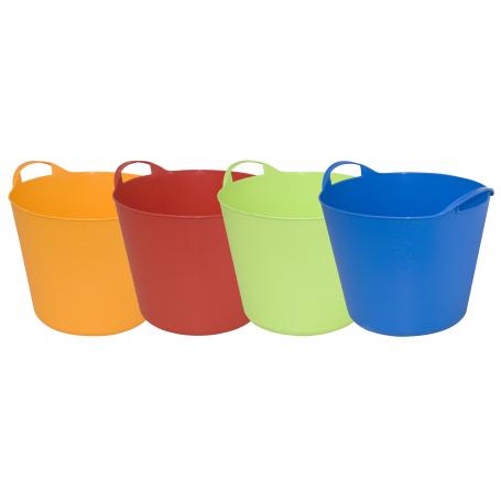 cesta multiuso lt.42 cm.45x35h colori assort. confezione da 12 
