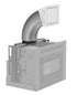 Inserto Camino a Pellet Ventilato La Nordica Extraflame Mod. Comfort Idro L80 Da 19 Kw