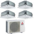 Condizionatore Climatizzatore Mitsubishi Electric Cassetta A 4 Vie R-32 60X60 9000 BTU SLZ-M25FA Wi-Fi Optional