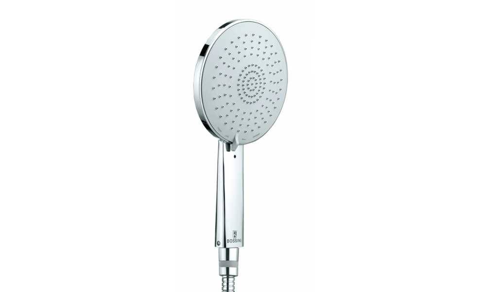 Doccetta Mixa/3 ⌀  140 mm in ABS Cromato con Sistema Fitair