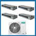 Condizionatore Climatizzatore Hisense Quadri Split Inverter Canalizzato 12000+12000+12000+12000 Con 5AMW105U4RQC