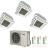 Daikin Trial Split Cassette Air Conditioner FFA-A R-32 12000+12000+12000 BTU with 3MXM68M Wired Control + Grille