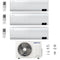 Condizionatore Climatizzatore Samsung Trial Split Inverter Windfree Avant R-32 Wi-Fi 9000+9000+9000 BTU Con AJ052TXJ3KG/EU