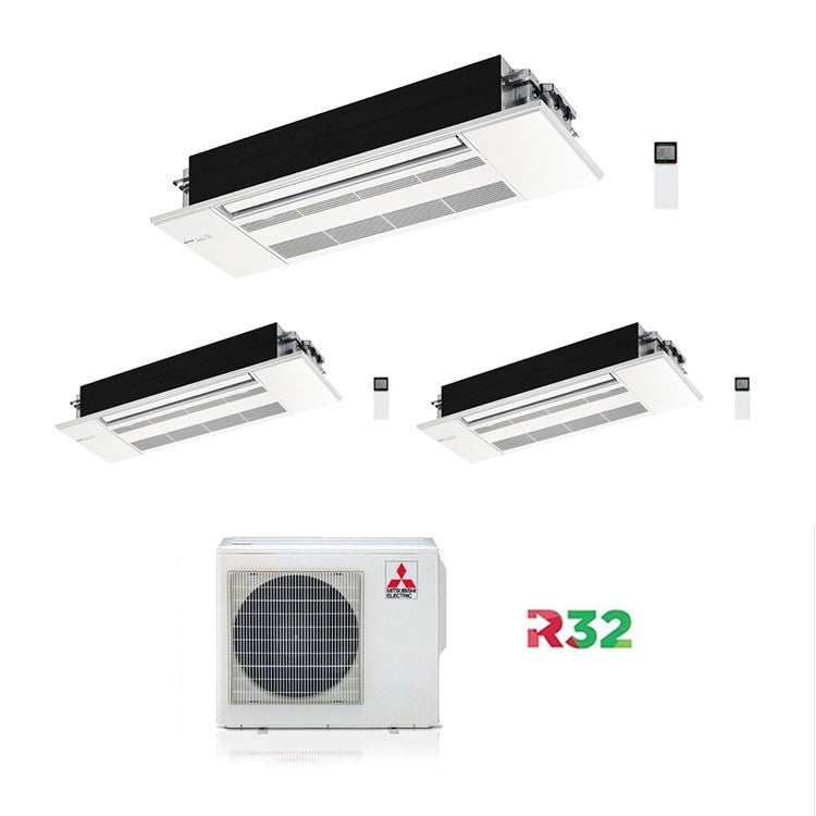Condizionatore Climatizzatore Mitsubishi Electric Trial Split Cassetta 1 Via MLZ-KP 9000+12000+12000 Con MXZ-3F68VF4