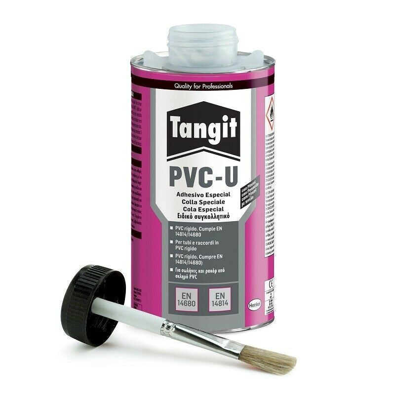 Tangit Glue in a Jar and Brush, Various Sizes