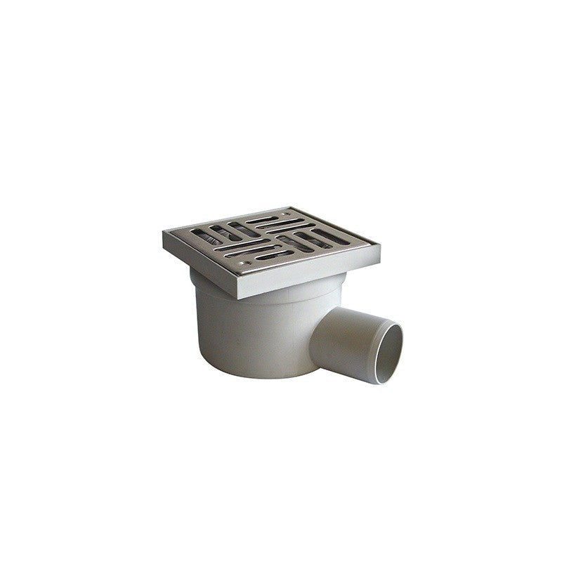 CHIUSINO SIFONATO ORIENTABILE REDI CON GRIGLIA INOX