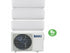 Condizionatore Climatizzatore Baxi Trial Split Inverter Astra R32 9000+12000+12000 BTU Con LSGT70-3M Wi-Fi Optional