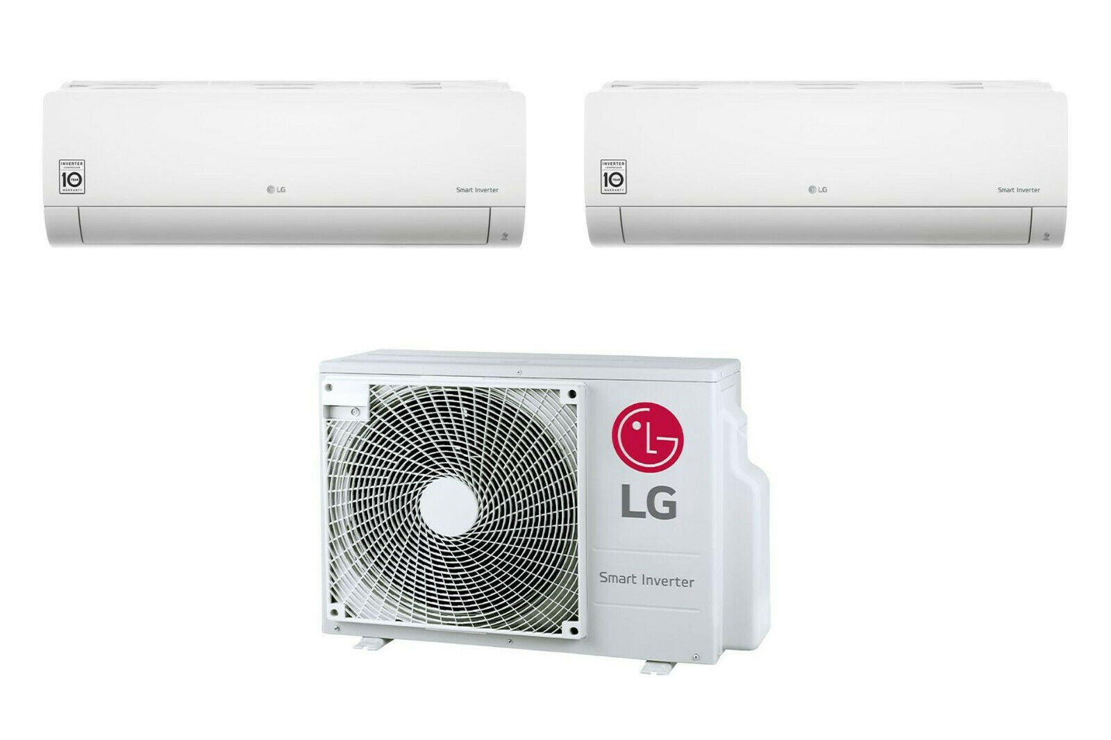 Condizionatore Climatizzatore LG Dual Split Inverter R-32 DUALCOOL Libero Smart 9000+12000 BTU Con MU2R17 U13 A++ Wifi integrato 9+12