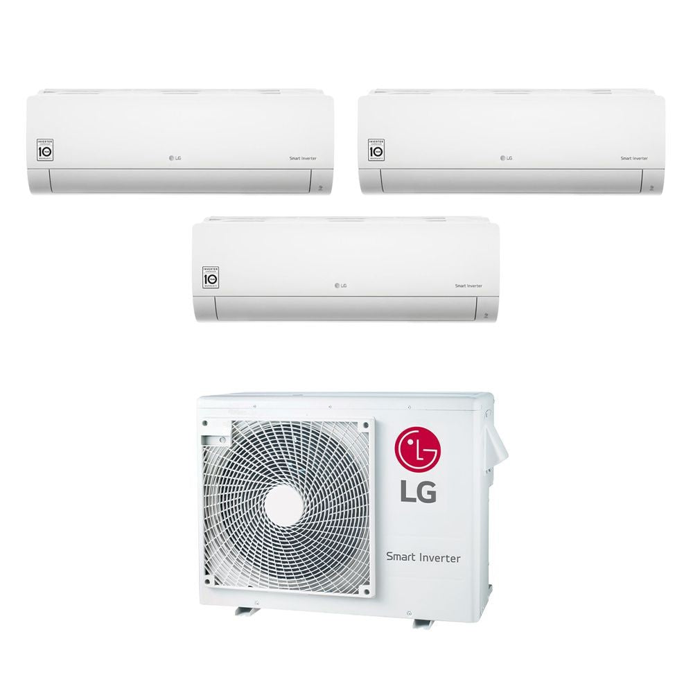 Condizionatore Climatizzatore LG Trial Split Inverter R-32 Libero Smart 9000+9000+12000 BTU Con MU3R19 U23 A+++ Wifi integrato 9+9+12