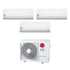 Condizionatore Climatizzatore LG Trial Split Inverter R-32 Libero Smart 9000+9000+12000 BTU Con MU3R19 U23 A+++ Wifi integrato 9+9+12