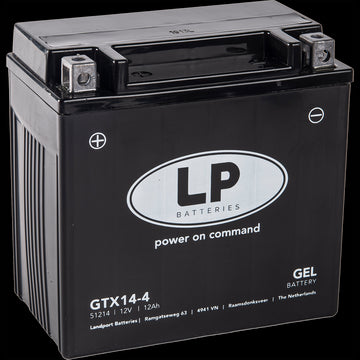 Batteria Per Moto Landport Modello GTX14-4 Con Tecnologia Gel