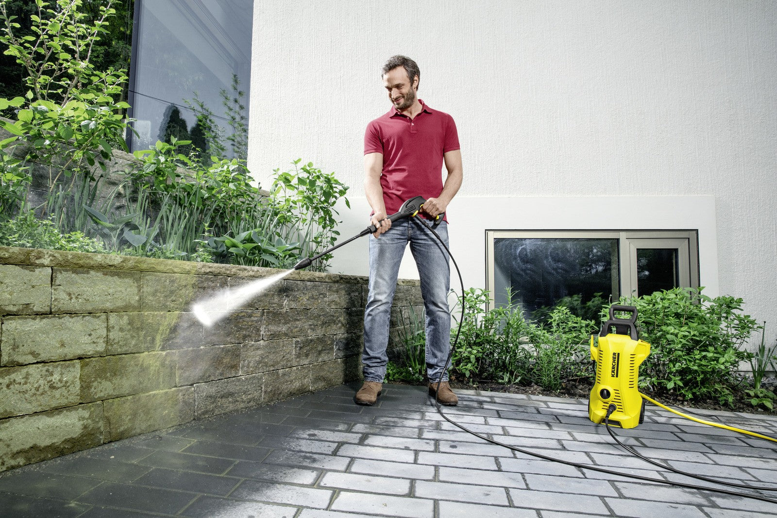Nettoyeur haute pression professionnel Karcher K2 Full Control, puissance de 1400 W