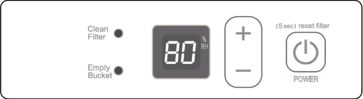 Hisense Dehumidifier Model DH 16 Portable Dehumidifier