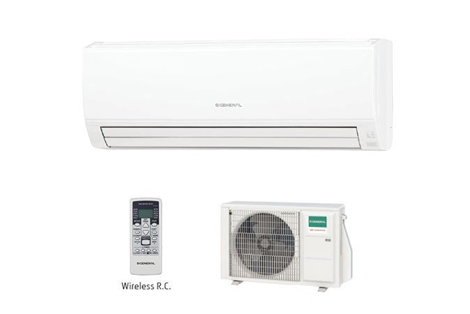 Condizionatore Climatizzatore General Fujitsu Monosplit Inverter R32 Serie KL ASHG24KLCA 24000 BTU
