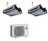 Condizionatore Climatizzatore Mitsubishi Electric Dual Split Canalizzabile 12000+12000 BTU Con MXZ-2F53VF4 Wi-Fi Optional