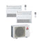 Condizionatore Climatizzatore Mitsubishi Electric Dual Split a Pavimento R32 MFZ-KT 9000+12000 BTU Con MXZ-2F53VF Wi-Fi Optional