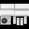 Condizionatore Climatizzatore Midea Quadri Split Inverter R-32 Wi-Fi Xtreme Pro 9000+9000+9000+9000 BTU Con M4OE-28HFN8-Q