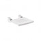 SEDILE RETTANGOLARE RIBALTABILE DA MURO MISURA-PORT. KG 11x39x30,5 - 190