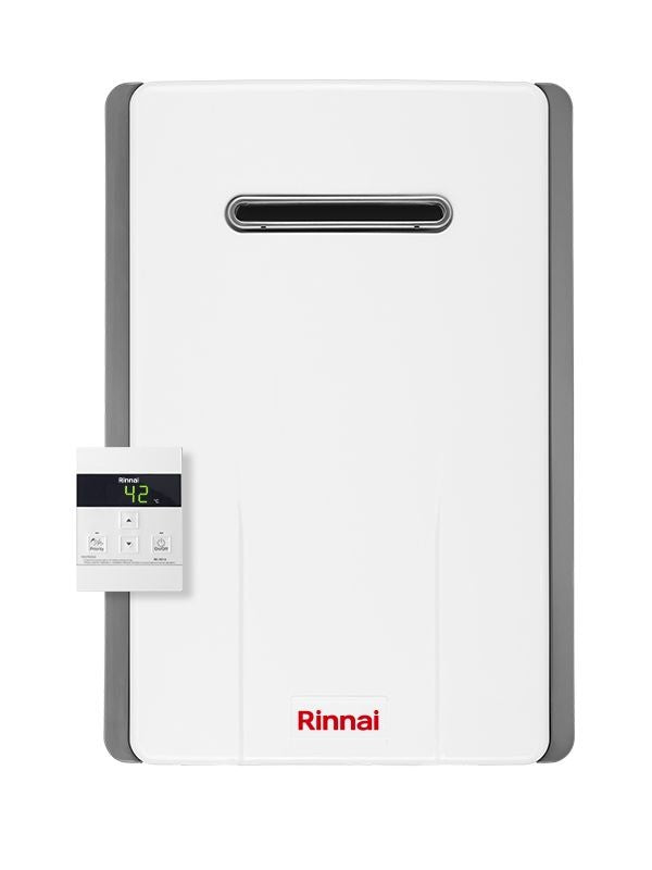 Scaldabagno a gas Rinnai Infinity 14E esterno GPL