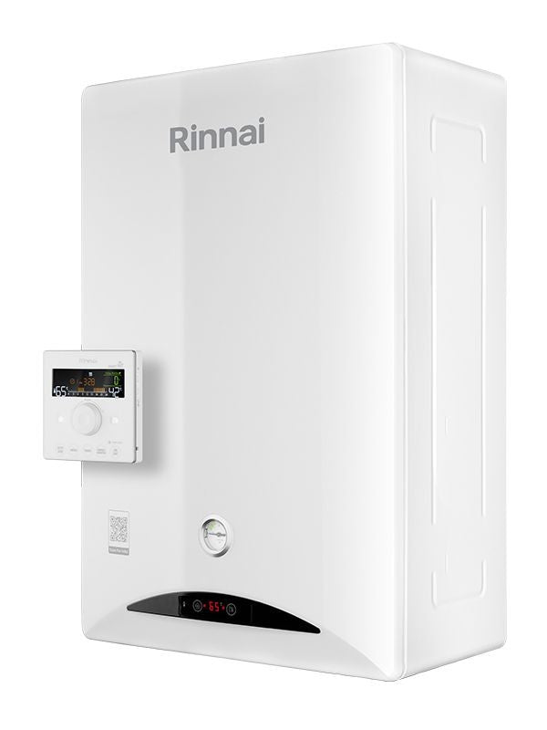 Caldaia a Condensazione Rinnai Zen 24 Kw Low Nox GPL Wi-Fi e Neutralizzatore di Condensa Integrato + Kit Fumi