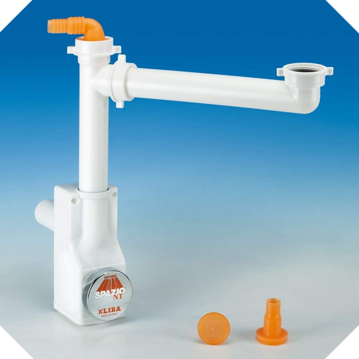 SIFONE SALVASPAZIO SPAZIO BAGNO 1NT 1 VIA SENZA PILETTA ATTACCO ø40 - 1