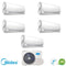 Condizionatore Climatizzatore Midea Penta Split Inverter Breezeless+ R32 Wi-Fi 9000+9000+9000+9000+12000 Con M5OE-42HFN8-Q