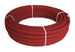 Tuyau multicouche PE-XC rouge pré-isolé en rouleaux - différentes tailles (vendu uniquement en rouleaux)